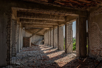 Abandoned summer camp