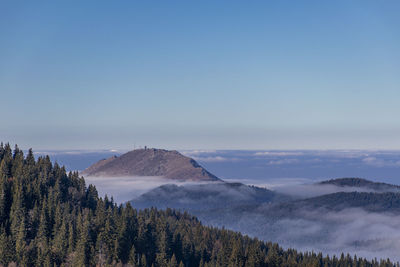 Panoramic view of landscape against sky