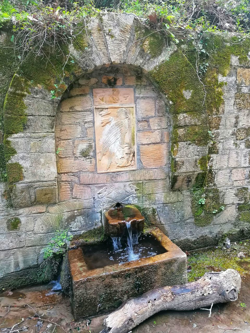 architecture, built structure, no people, day, old, nature, wall - building feature, building exterior, plant, wall, history, building, outdoors, ruins, the past, water, water feature, ancient history, stone material, weathered, abandoned, rock, damaged, house