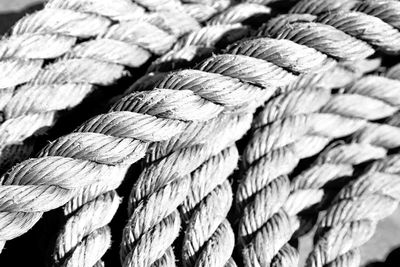 Detail shot of ropes