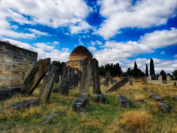 Old ruins against sky