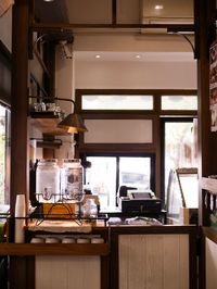 Interior of commercial kitchen