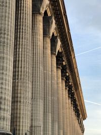 Low angle view of building against sky