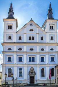 Parish st. xaver church in leoben, austria