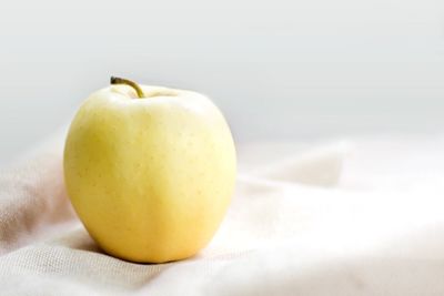Close-up of vegetables over white background