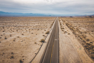 Highway 66 from above, california