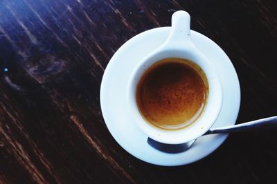 Close-up of tea on table