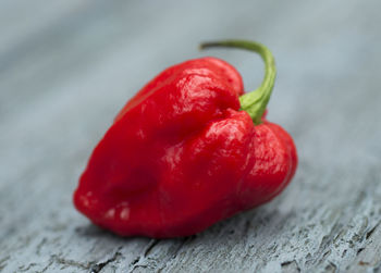 Close-up of red chili peppers