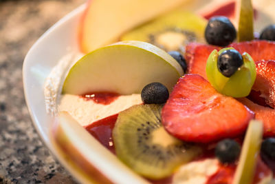 Close-up of food in bowl