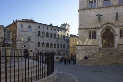 Buildings in city