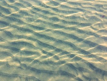 Full frame shot of rippled water