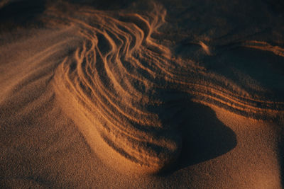 Full frame shot of sand