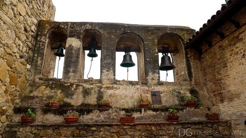 Low angle view of old building