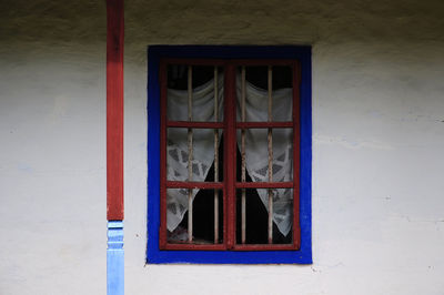 Close-up of window