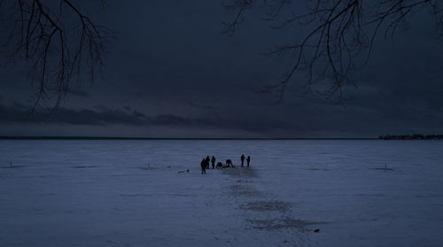 Ice fishing