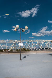 Bridge against sky