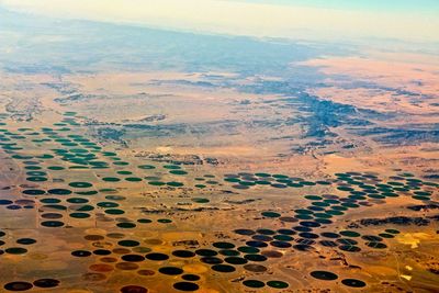 Aerial view of landscape