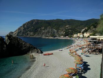 Scenic view of beach and sea 