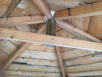 Low angle view of ceiling