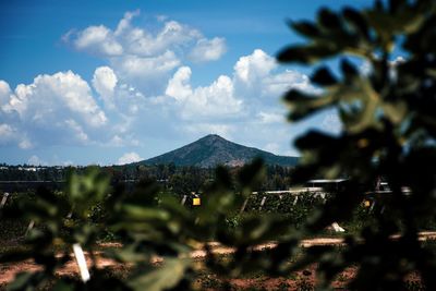 Panoramic view of landscape against sky