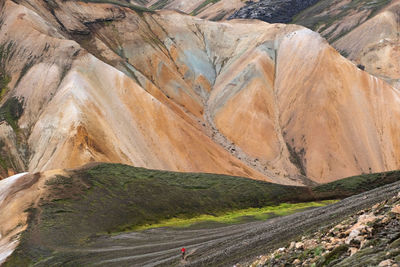 Scenic view of mountains