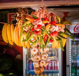 Close-up of flowers for sale