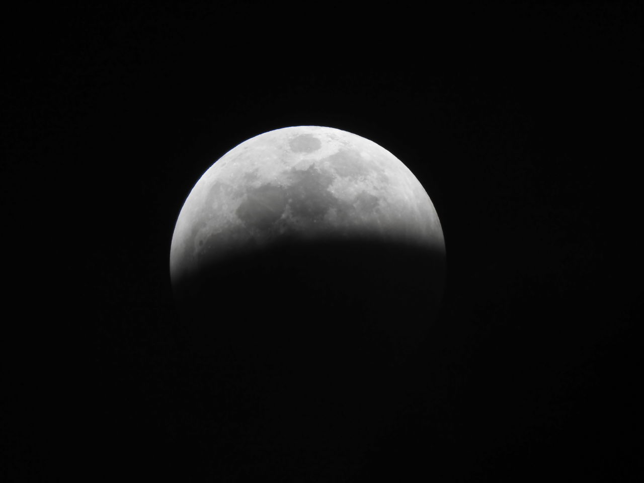 LOW ANGLE VIEW OF MOON AGAINST SKY