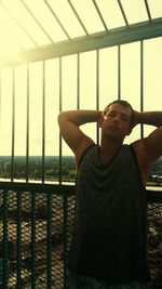 Portrait of a young woman