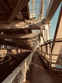 Low angle view of bridge