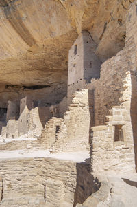 View of old ruins