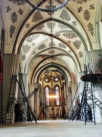 Interior of cathedral