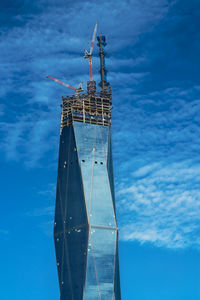  second tallest building in the world, the merdeka 118 tower under construction.