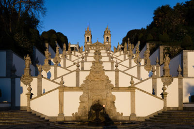 View of cathedral in city