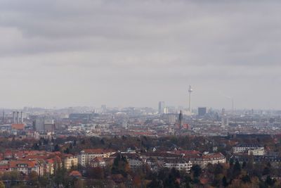 Cityscape against sky