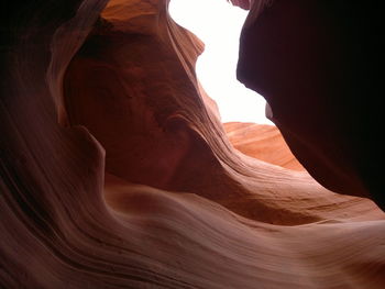 Low angle view of grand canyon