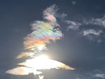 Low angle view of sky