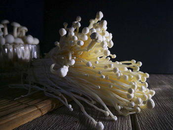 Close-up of cake on table