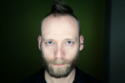 Close-up portrait of young man