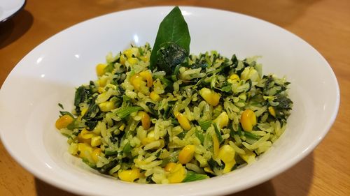 Close-up of salad in bowl