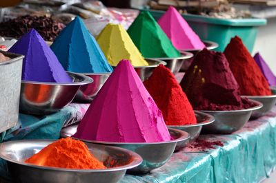 Various powder colors in market for sale