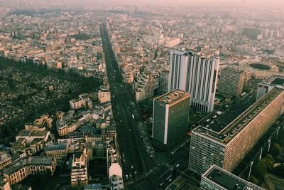 Aerial view of cityscape