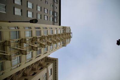 Low angle view of building against sky