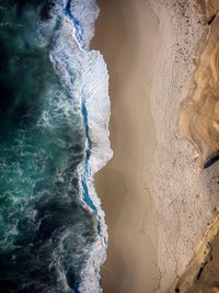 Scenic view of sea shore