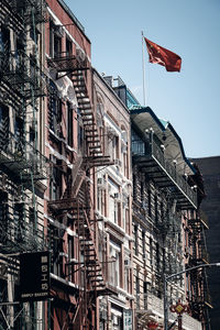 Low angle view of building against sky