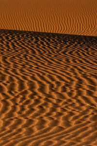 Full frame shot of sand dune