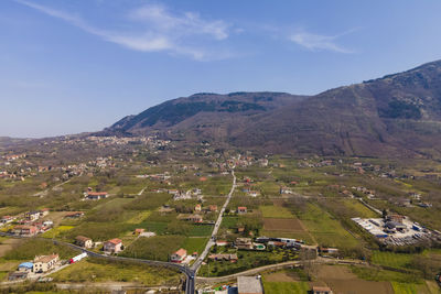 Aerial view of