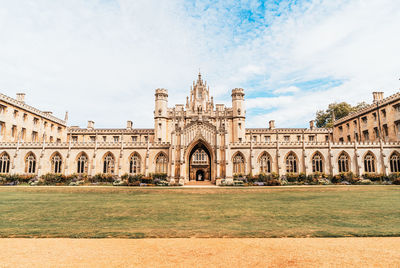 View of historic building against sky