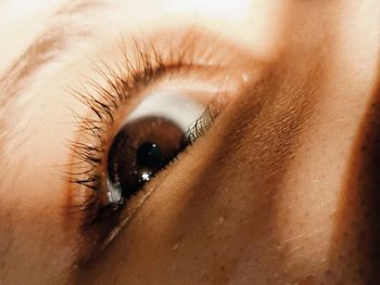 Close-up of human eye