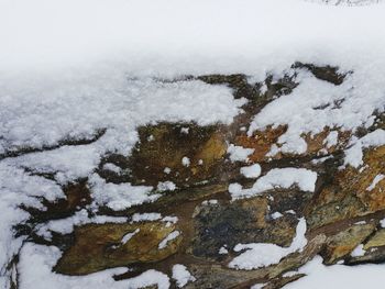 Full frame shot of snow