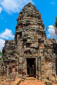 Low angle view of a temple